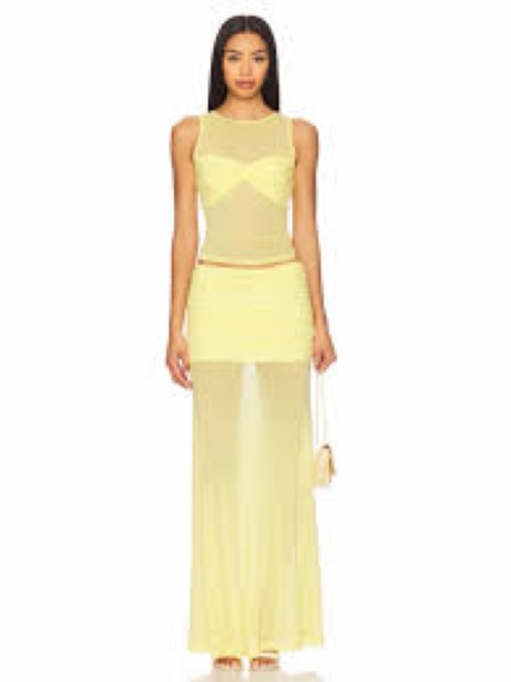 Meila set maxi skirt and blouse
